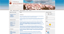 Desktop Screenshot of comune.moliterno.pz.it